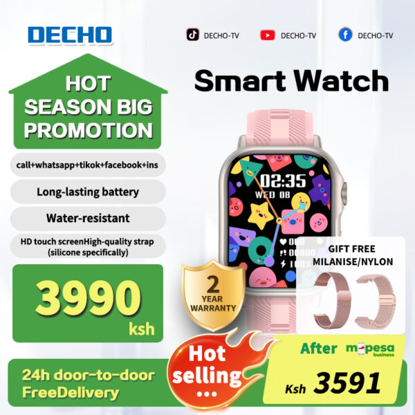 [M-pesa10%OFF] Smart Watch