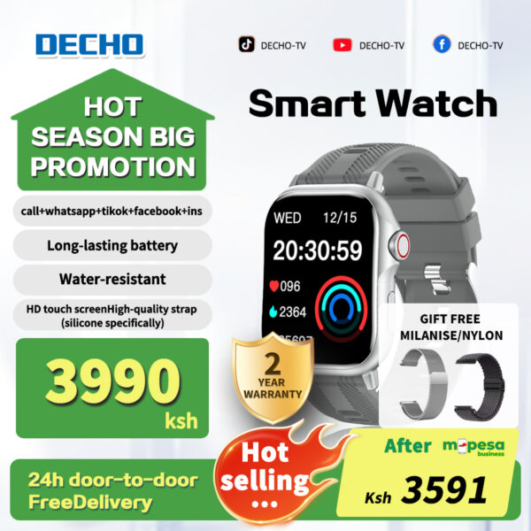 [M-pesa10%OFF] Smart Watch