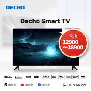 [M-pesa10%OFF] DECHO Smart TV 32 inches to 55 inches